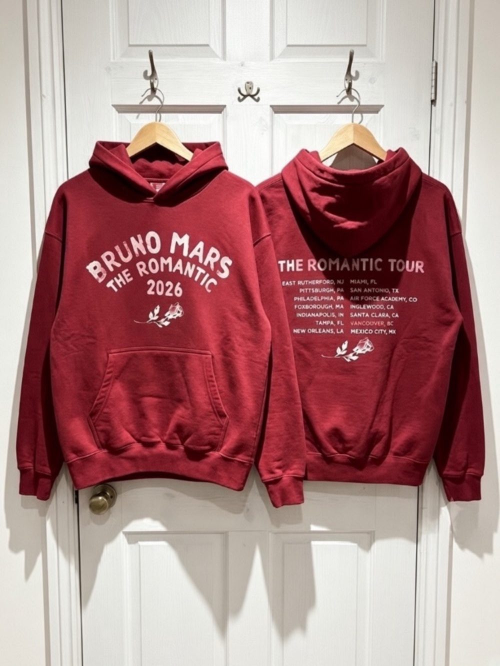 2 Hoodies The Romantic 2026 Burgundy